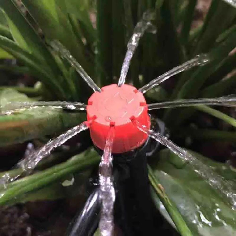 10Pcs 8-Hole Dripper Sprinkler Nozzle 13cm Garden Sprinkler Nozzles For Garden Watering System