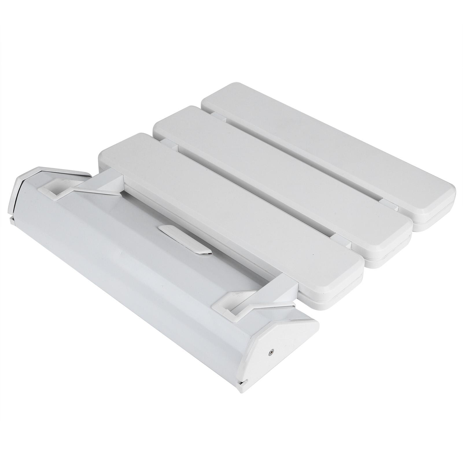 Siège de douche pliable, tabouret de douche, banc, siège de salle de bain pliable mural avec trou d'évacuation, pour personnes âgées, enfants, accessoires de baignoire spa