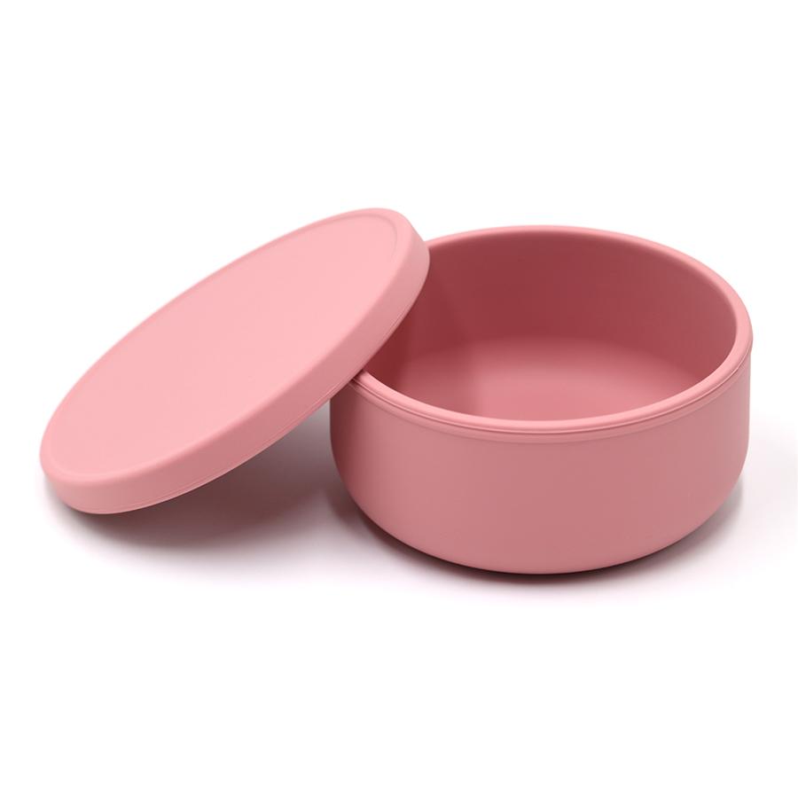 Microwave Freezer Safe Portable Leakproof Spill Proof Silicone Lunch Bento Bowls With Lid Silicone Lunch Container