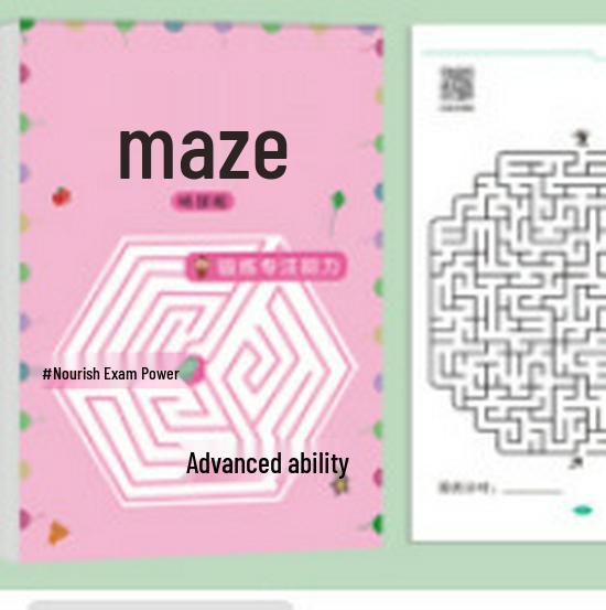 Kids' Maze Challenge: Intelligence Boosting Puzzle Book for Elementary Students