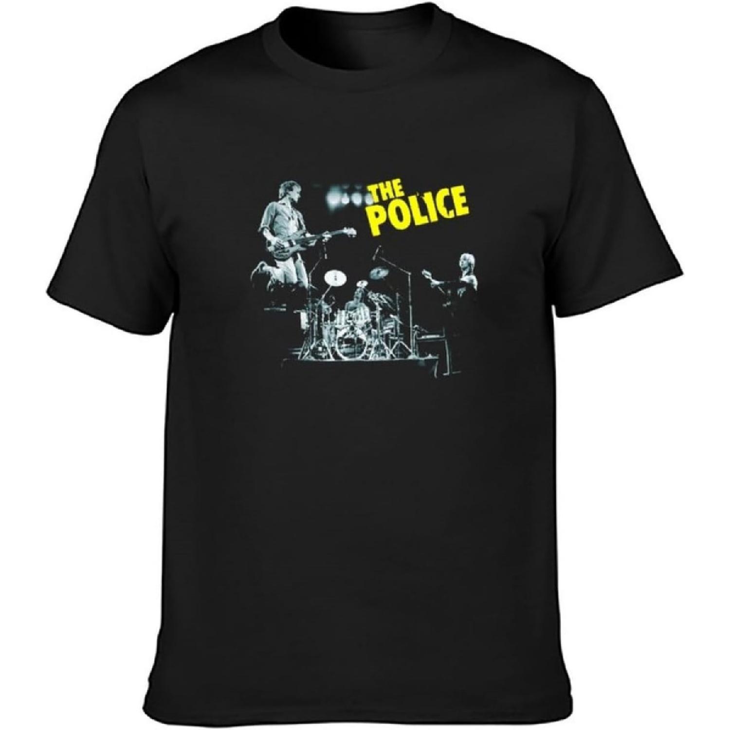 ZHONGWO The Police Live Band T-Shirt Mens Tees Unisex Shirt XXXXXL разноцветный