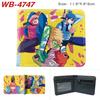 Chainsaw Man Anime Wallet Portable Large Capacity Full Color Folding Leather Purse Unisex Coin Bag