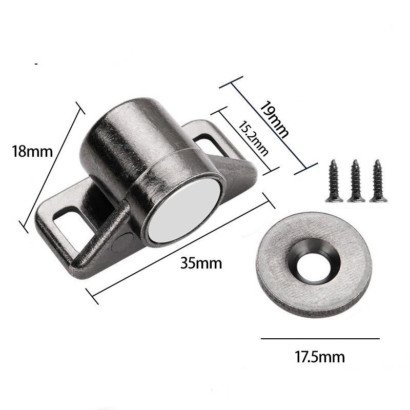 Magnet Cabinet Door Catch, Magnetic Furniture Door Stopper, Closer, Strong Super Powerful Magnets Latch