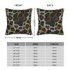 Pillow Case Durable Leopard Print Wildlife Rescue Comfy Pillow Cover For Sofa Bedroom Home Decor Novelty Pillowcases
