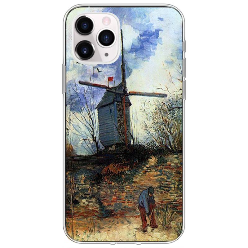 Van Gogh Oil Painting Monet Oil Painting Phone Case For iPhone 12 11Pro XS MAX XR 7 8 6 Plus 5 5S SE 12 Mini SE2