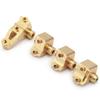 YEAHRUN Brass Axle Mount Suspension Links Stand for 1/10 RC Crawler Car TRX4 TRX6 Upgrade Parts