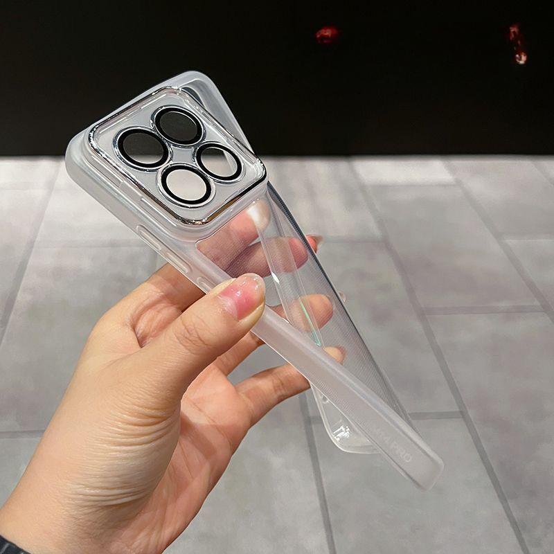 For Honor 200 Smart 5G Full Lens Camera Protection Film Matte Soft Silicone Phone Case for Honor 200 Lite 100 90 Pro 60SE X7C 4G Transparent Cover