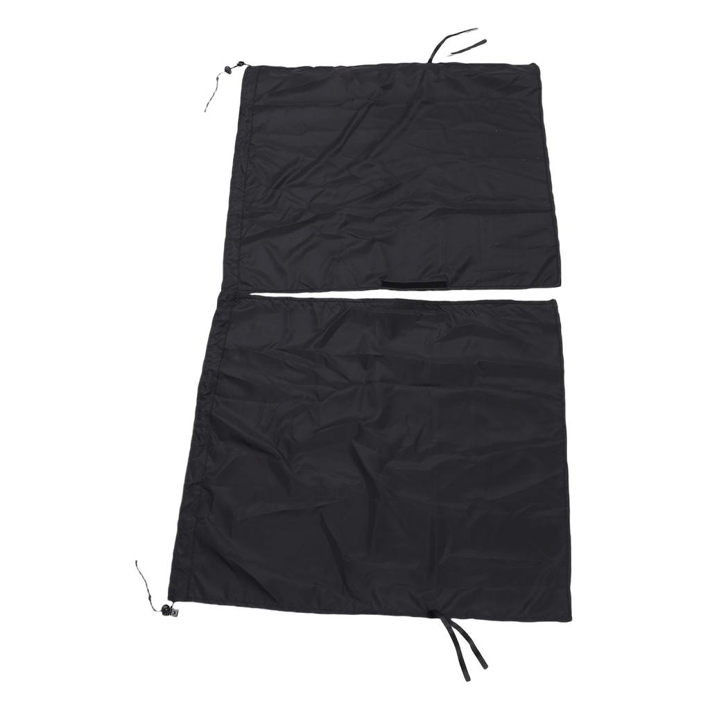 Car Privacy Curtains Removable Auto Window Sunshade Curtain with Cord for Sleeping Traveling