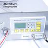 ZONESUN ZS-GP631 Halbautomatische Wiege- und Abfüllmaschine Einzelkopf Zahnradpumpe Schmieröl Ätherisches Öl