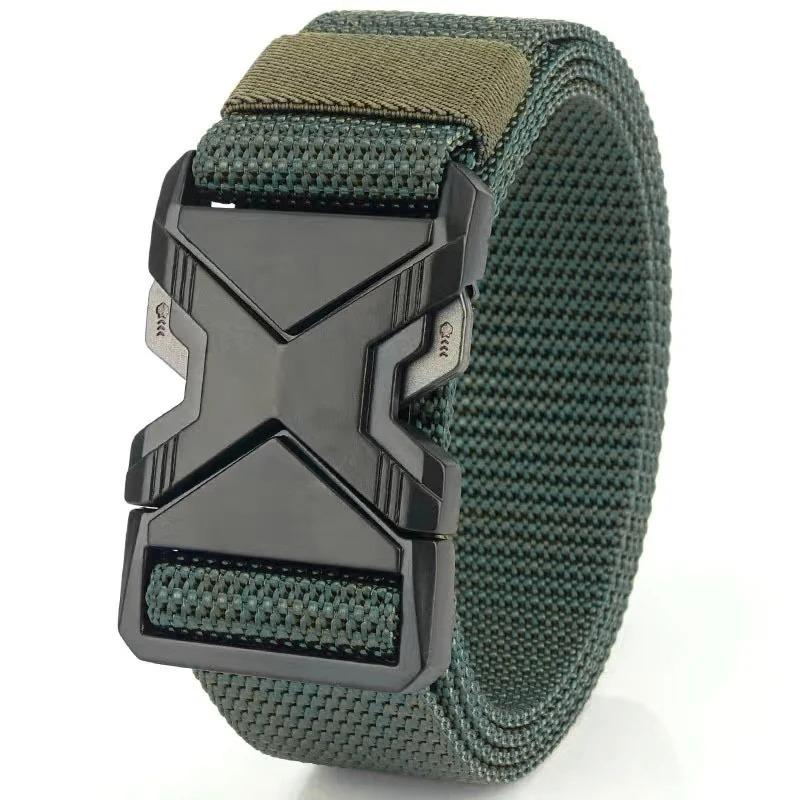

1pc Men s Tactical Sports Belt, Adjustable Quick Release Buckle Multipurpose Outdoor Training Mountaineering Belt For Ideal Gift 125cm