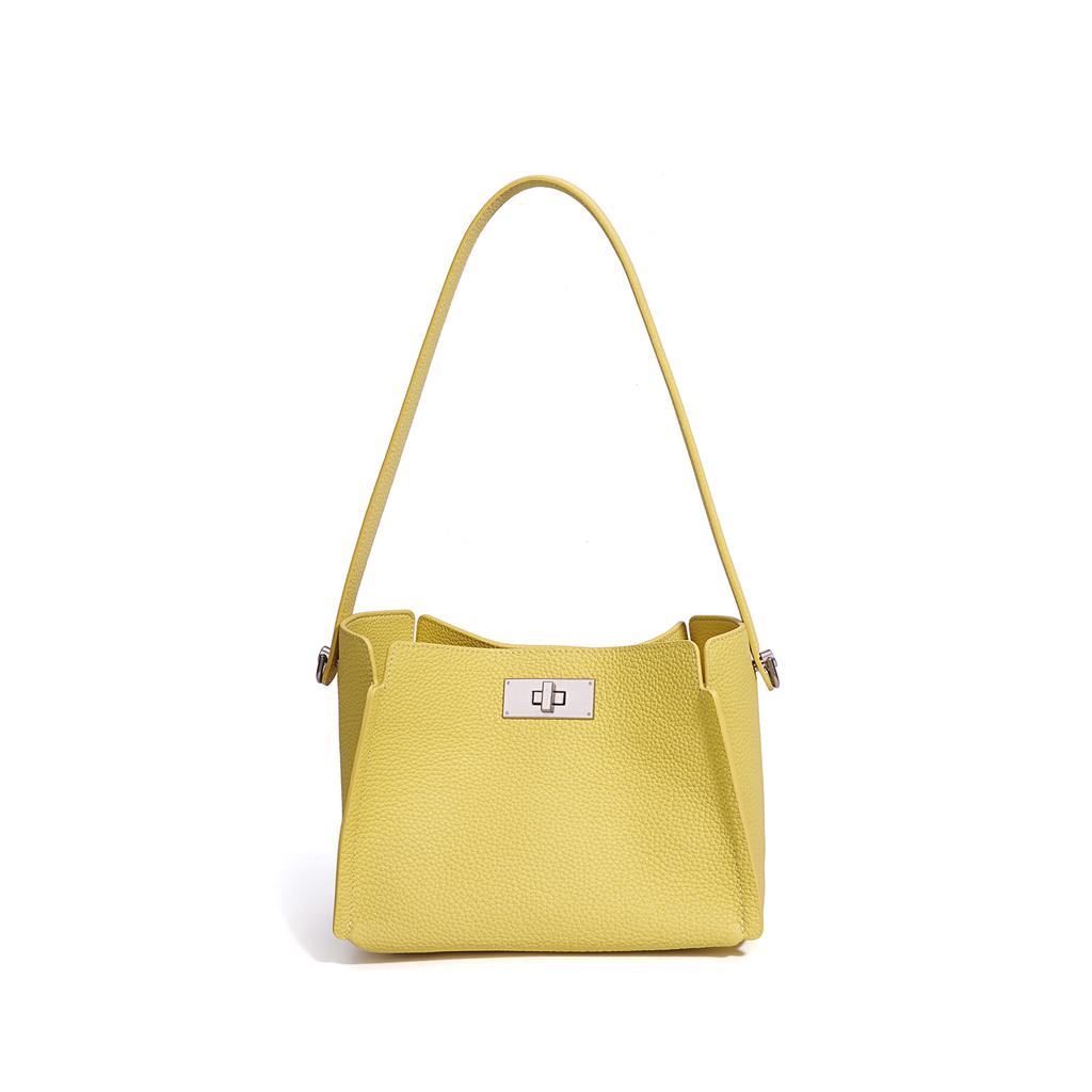 Spring and Summer Small Bucket Bag Vegetable Basket Shoulder Bag Premium Versatile Messenger Bag