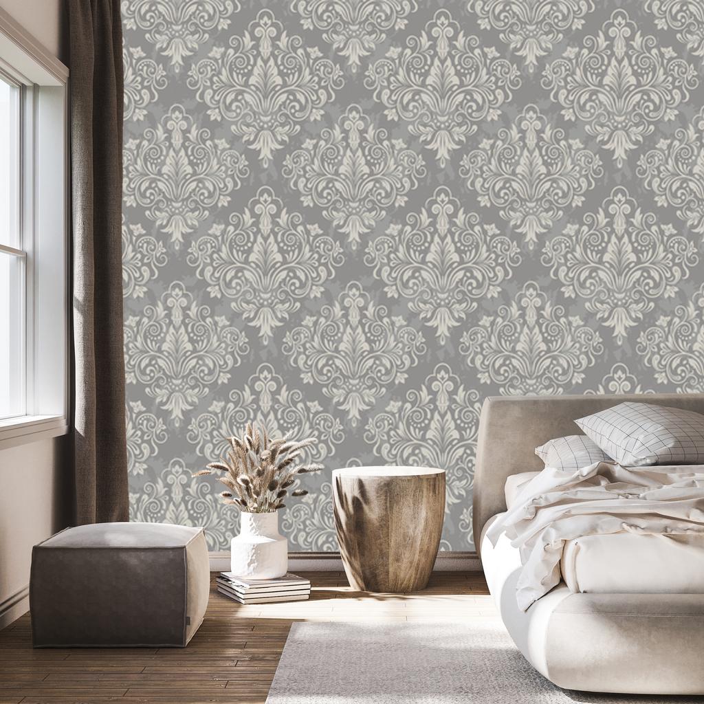 Wallpaper Beautiful Ornaments for the Living Room and Bedroom 50x1000