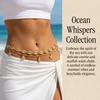 Elegant Gold Color Shell Waist Chain for Women Mermaidcore Festival Layered Chain Summer Beach Vacation Party Jewelry Gift