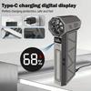 130000 RPM Electric Air Blower with LED Light Electric Air Duster  Dust Cleaning Tools