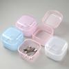 Nail Drill Bits Disinfection Box Double Layer Filtration Cleaning Box Manicure Storage Case Nail BrushCleaningContainer Nail Box