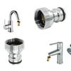 2pcs Thread Connectors Faucet Adapter Garden Irrigation Watering Hose Brass Plug-In Coupling M22 IG M24 AG Connection Parts