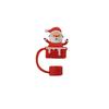 10mm Drinking Straw Cap Leak Stopper Christmas Gift Cute Silicone Straw Sleeve Party Decor Cup Accessories Spill Proof Stopper