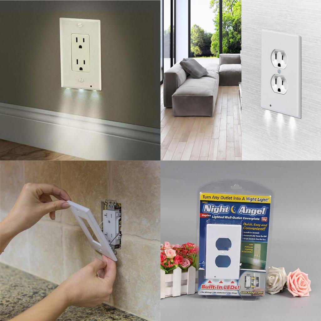 Modernes geometrisches kleines Nachtlicht mit Berührungssensor für Heim-Schlafzimmer-Dekor