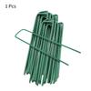 Shaped U Nail Pins Metal Fixed Plant Lawn Garden Pegs Stake Robust Netting