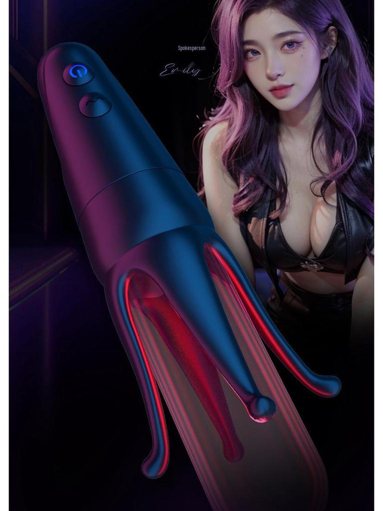 Comele Herren Oktopus Prostata-Massagegerät: Elektrischer Schock Lusttrainer & Masturbator