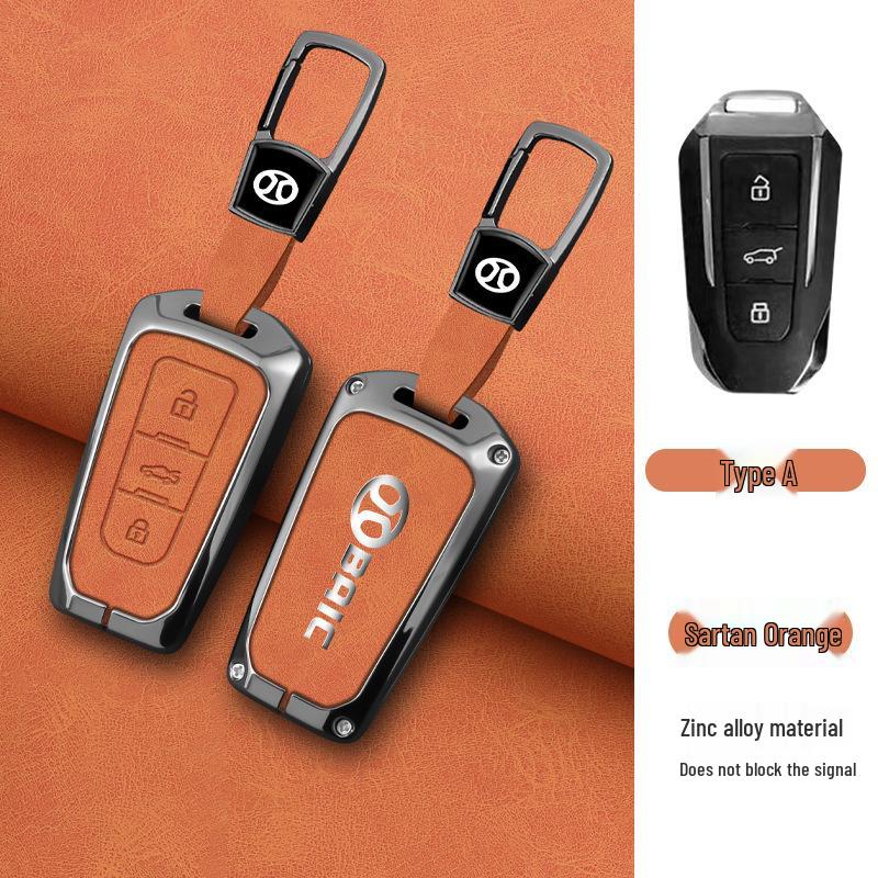 BAIC Key Case for Senova D50, D70, Zhixing X55, X65, U7 EX5 New Energy - Minimalist Design