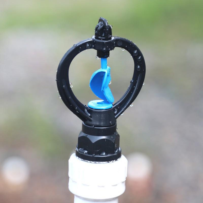 4/6 Point Internal Thread Plastic Rotating Butterfly Sprinkler Head - 360° Lawn & Garden Cooling Nozzle