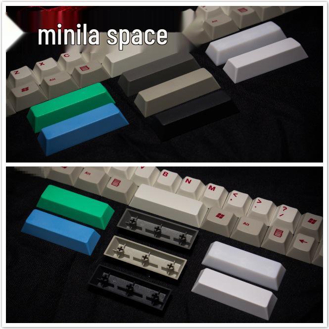 

Black Widow 6X PBT Blank Spacebar Keycap for Filco Minila Keyboard - Available in 8 Colors Standard - Milk White (6.25u)