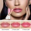 TWINZEN Transparent Change Color Lip Balm, Moisturizer Pink Crystal Jelly Makeup, Temperature Lipstick Long-lasting Lip Balm Magic Color Change Te