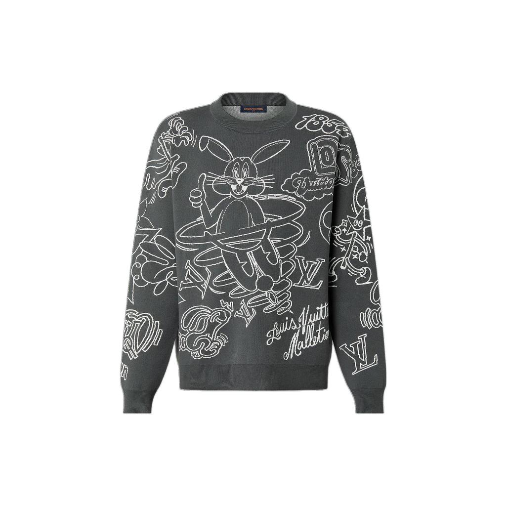 Louis Vuitton SS23 Knitwear Men's Gray 1AB4XC