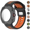 Gehärtetes Glas Case+Silikonarmband Für Samsung Galaxy Watch Ultra(2025)47mm Armband Sport-Uhrband Für Galaxy Watch 7 Ultra 47mm