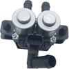 JESBEN XR822975 Heater Control Valve 5-Port Replacement for Jaguar S-Type 2000-2002 for Lincoln LS 2000-2003 for Ford Thunderbird 2002-2003