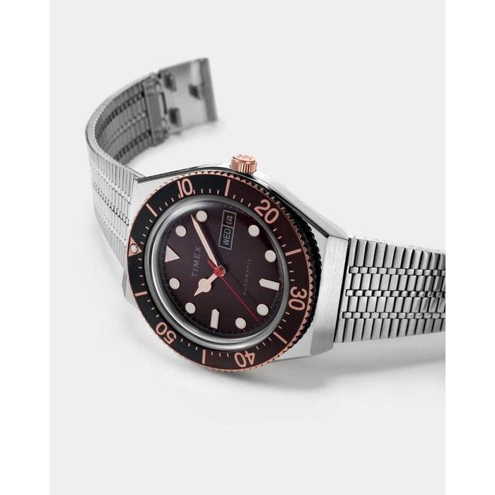 TIMEX M79 Automatic TW2U96900 Brown Dial Men's Watch