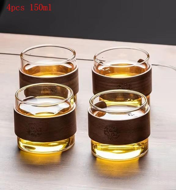 Fashion New Water Separation Inner Container Teapot One Click Magnetic Switch Tea Separation Filtration Glass Tea Pot