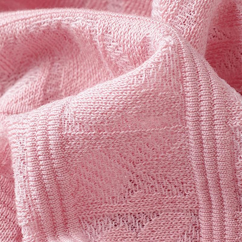 Women's Silk Blend Lace Crochet Knit Top