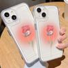 Beautiful Pink Roses Phone Case For Samsung Galaxy S26 S25 Ultra S24 S23 FE S22 S21 Plus S20 A73 A72 A71 Clear Bumper Cover