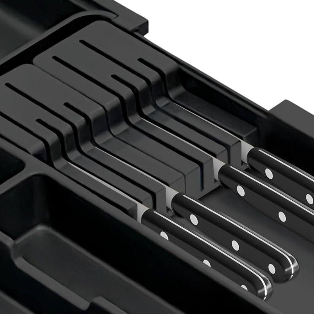 Scalable Kitchen Drawer Organizer Movable Partition Expandable Utensil Tray  Home