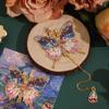 Chinese style Metal Bookmark Pendant Book Page Clip Retro Butterfly Bookmark  Teacher