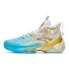 KT7 Pro Golden Ocean Mismatched Color Men Mid Top Basketball Shoes Blue White Yellow 112231101S-1