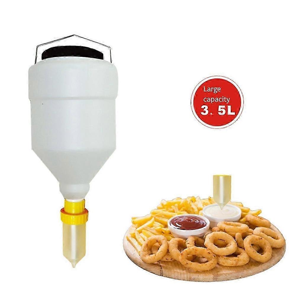 sauce dispenser 3.5L squeeze bottle with large diameter
