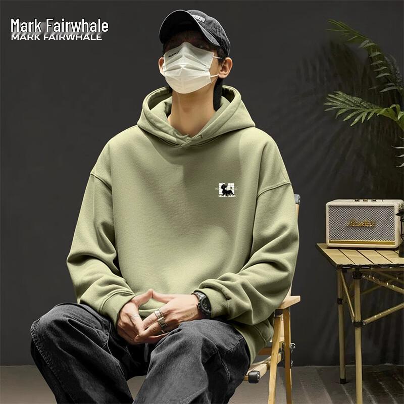 Mark Fairwhale Men's Heavyweight Hooded Sweatshirt