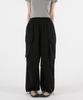 UMM Big Pocket Cargo Wide Drawstring Jogger Training Pants 2 Colors