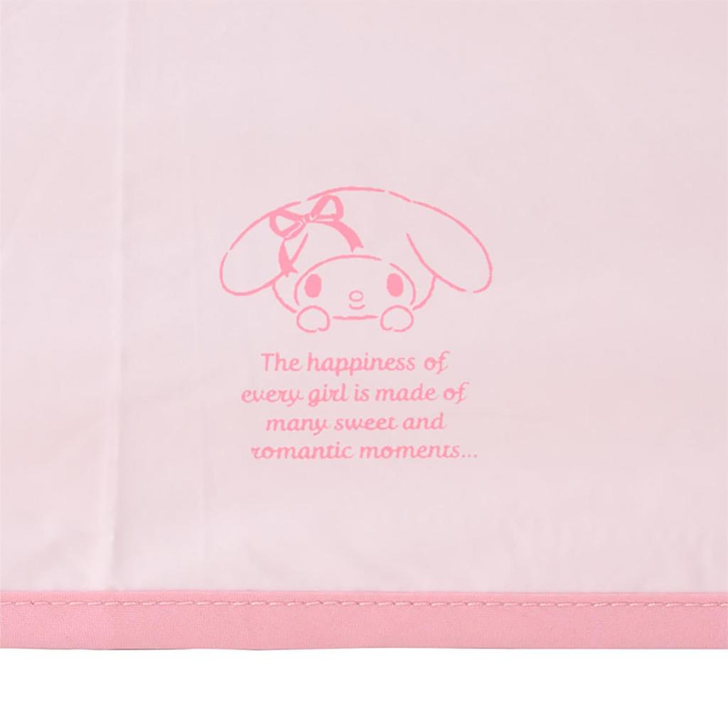 Sanrio My Melody Folding Umbrella for Sun and UV Protection Light Blocking Product 298069 Rain, 100% Polyester, (Over 99.9%), (Over 99.9%),