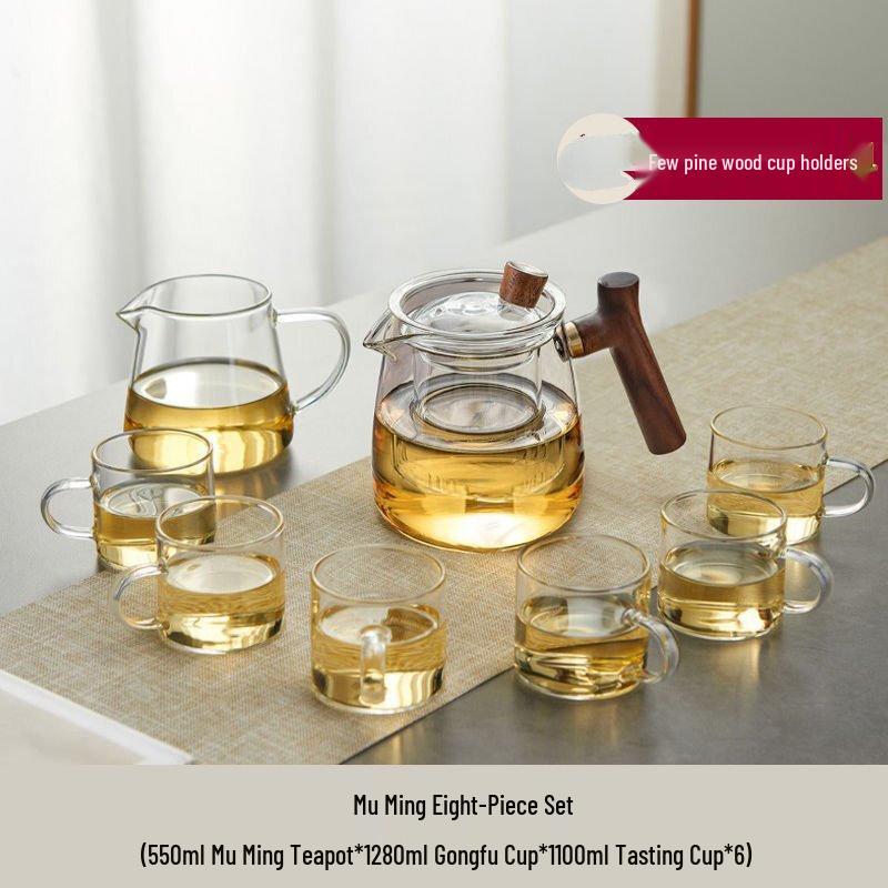 Changqi 8-Piece Automatic Chinese Tea Set