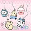 Cute Chiikawa 6cm Nanka Chiisakute Kawaii Yatsu Keychain Usagi School Bag Decorate Kawaii Keyring Anime Acrylic Holiday Gifts