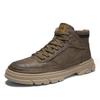 Men's shoes autumn Martin boots high-top British versatile boots winter shoes new retro casual mid-top short boots