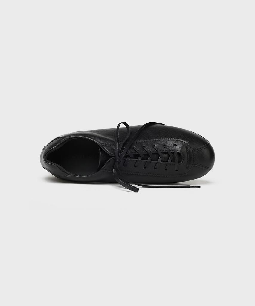 Firenze Atelier [Second.A] Unisex Retro Daily Sneakers Sn5600Ux [Wrinkle Black]
