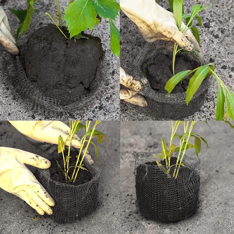 304 Stainless Steel Mesh Bag for Plant Roots – Insect & Rat-Proof Garden Filter Bag