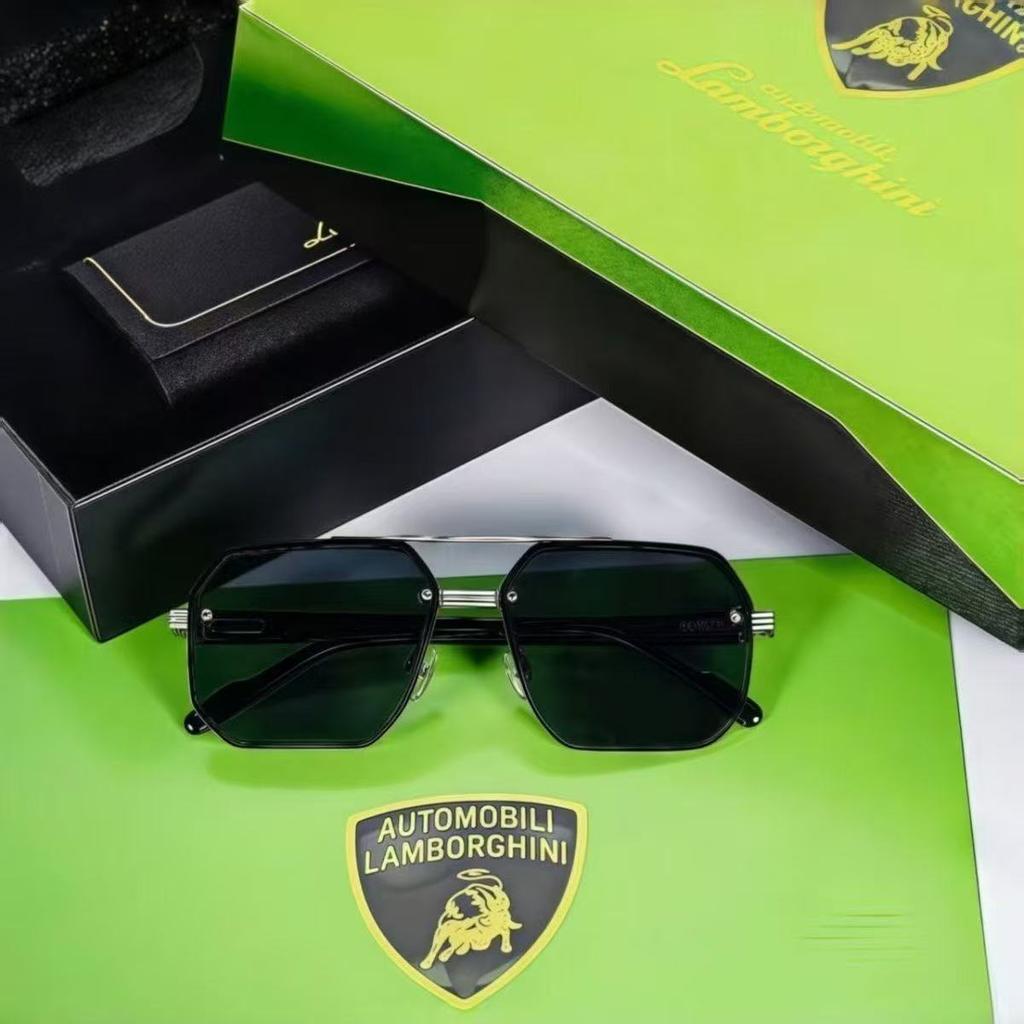 Voor Lamborghini gelimiteerde uitgave high-end UV- en blauwlichtbeschermende zonnebrillen, modieuze en naadloze zakelijke zonnebrillen