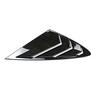 Rear Side Window Quarter Louver Cover Glossy Black For Hyundai Sonata 2020-2023
