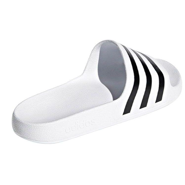 Adidas Adilette Aqua Soft And Comfortable Slide Slippers Unisex Black White F35539
